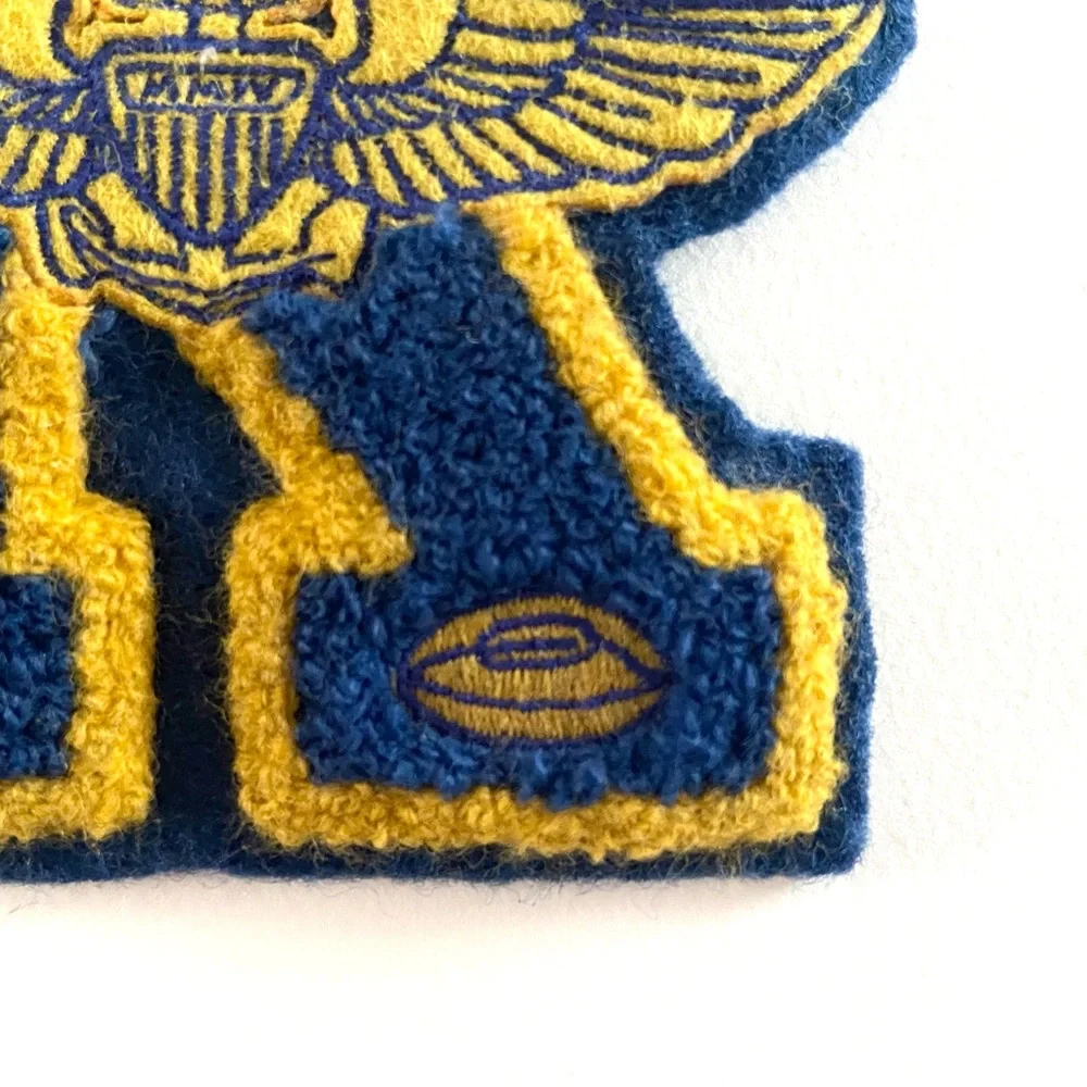 Vintage letterman “R” Rugby Ralph Lauren chenille patch - Picture 4 of 6